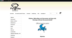 Desktop Screenshot of flyone.se